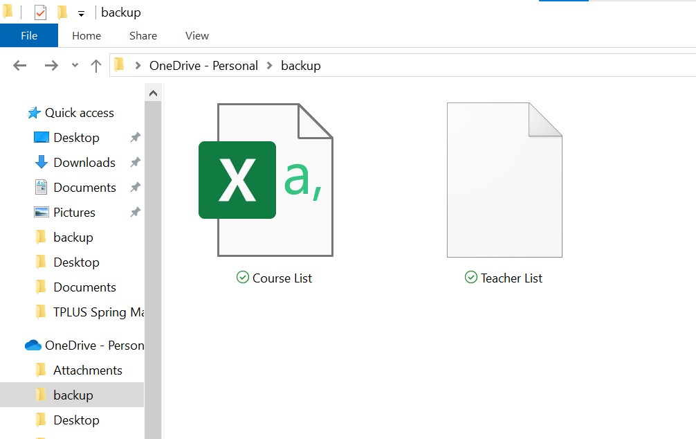 Stage 1 Database How To Export Lecturer Database TPlus